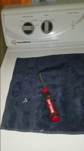 Speed Queen Dryer Disassembly