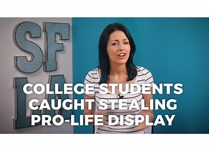 3.1K views · 119 reactions | Students at The College of New Jersey destroyed a pro-life display because they tried to argue that seeing it might be traumatic for some students. This #ProLifeGenNews is brought to you by Alliance Defending Freedom. | Students for Life of America | Facebook