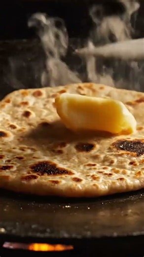 Aloo Paratha Street Style 🔥 | Satisfying Cooking ASMR #shorts #paratha