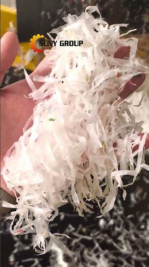 ♻️ Poly Coated Paper Recycling Line in Action!