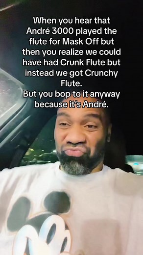 André 3000 Flute Performance for Mask Off