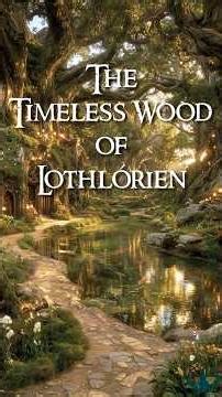 The Timeless Wood of Lothlórien 🌸 | Peaceful Fantasy Music #lotr #fantasy