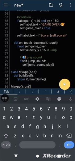 My first code game 🎯_#coding