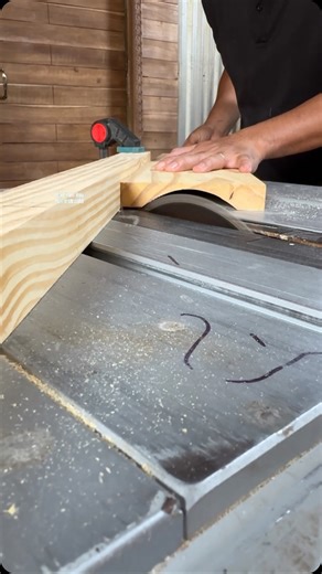 10K views · 86 reactions | How to cut wood into special shapes #diy #tips #tools #woodworking | Nakamoto Satoshi | Facebook