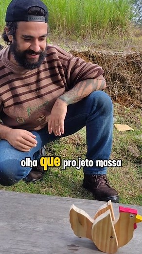 305K views · 3K reactions | Tutorial completo dessa galinha feita de madeira com movimentos autônomos de maneira simples e artesanal, veja todo o passo a passo. #facavocemesmo #artenamadeira #marcenariacriativa #ideiascriativas #hobby #ideiasincríveis | Rodrigo Resende | Facebook