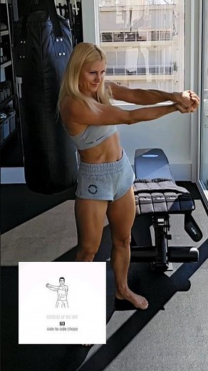 60 Side-to-Side Chops [ Exercise of the Day ]