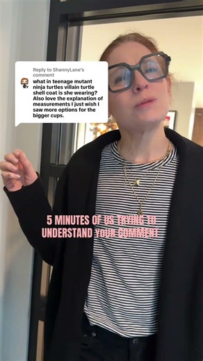 on a real note, we started as a brand for teens with small band / large bust but we are working on