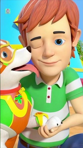 Canta con Bingo el perrito #shorts #cancionesinfantiles #bingoparaniños #poemainfantil #puppylove