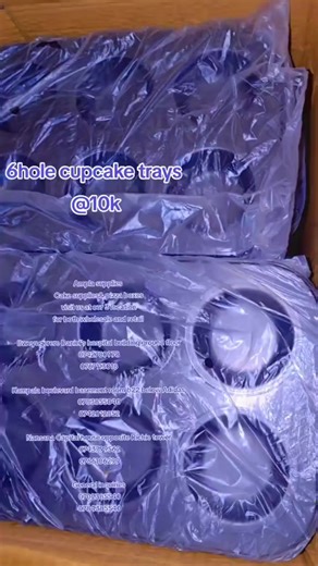 cupcake trays available in different sizes