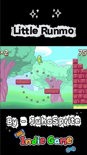 Little Runmo Platformer 2D Indie Game By - JuhoSprite