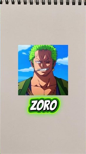 What if zoro was a girl #anime #drawing #art #onepiece #shorts