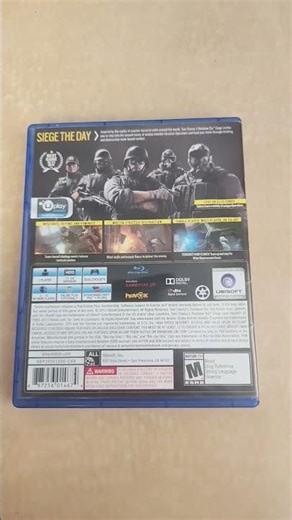 1 playstation 4 tomorrow Clancy rainbow six siege 2015-2026 11 years old