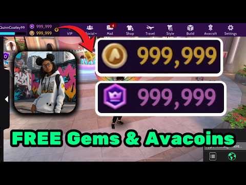 Avakin Life Hack 2026 – How to Get 999,999 Unlimited Free Gems and Avacoins (Mod APK iOS & Android)