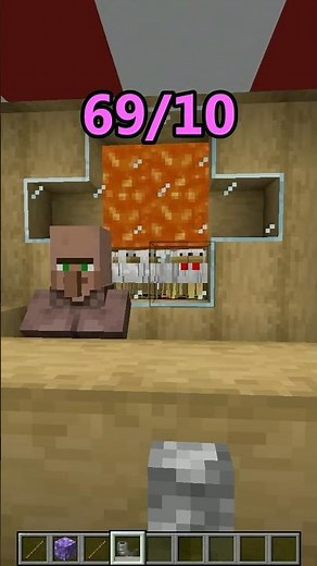 Steve's Lava Chicken with Minecraft sounds! 🤯 #Shorts