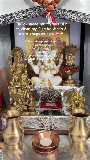 DIY Cleaning Tips for Puja Ko Vaada and Statues