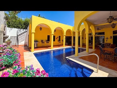 Beautiful Mexican home in Ajijic village for sale, lake Chapala, Mexico, $639,000 USD