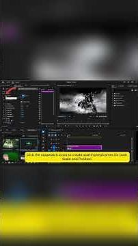 #PremiereProTutorial: How to Create the Ken Burns Effect