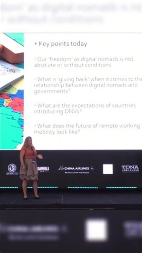 Dr.Kaisu Koskela: From Guests to Contributors: How Countries Expect Nomads to Give Back