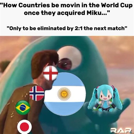 Miku is a Curse... #edit #memes #fifa #football #funny #worldcup #miku #shorts #viral #fyp #clips