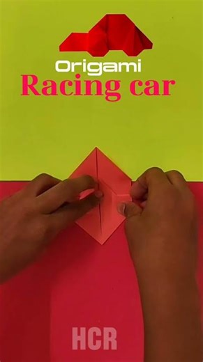Origami Racing Car