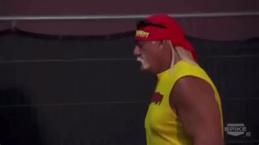 Slimpapa on Instagram: "On this day in history Eric Bischoff confronted Hulk Hogan on Impact 10/20/11"