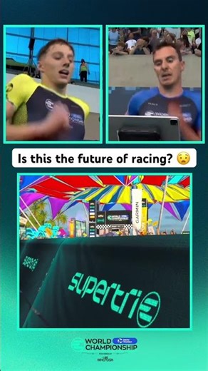 The first ever treadmill sprint finish? 🤯