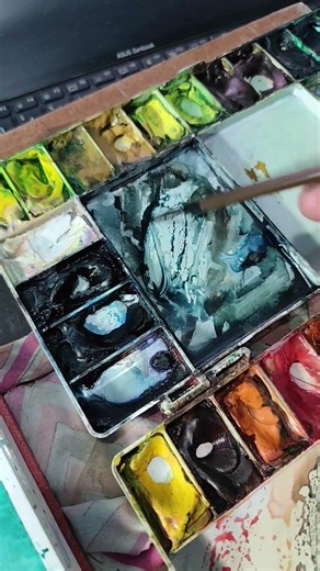 Learn Watercolor Portraits in Simple Steps ✨