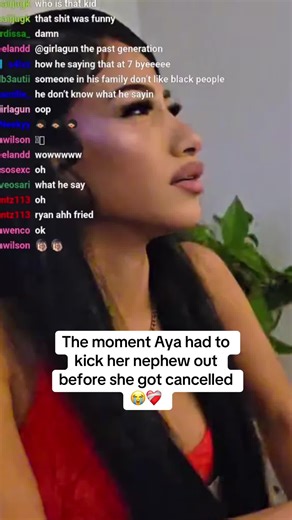 Aya's Heartfelt Moment with Her Nephew