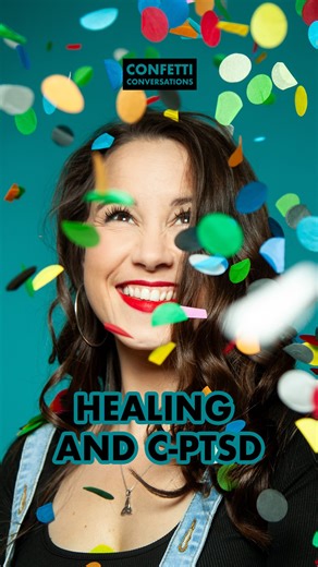 THE CONFETTI PROJECT on Instagram: "✨ NEW EPISODE PREMIERE ✨ Healing & C-PTSD, joy, and the courage to play again — with @complex.dani 🤍 In this raw and deeply validating episode of Confetti Conversations, Dani and Jelena talk about what happens when you were born into chaos — when there was no “before the trauma.” They name what so many survivors feel but don’t always have words for: people-pleasing as survival, being “great” in chaos, and realizing your whole personality was actually a set of