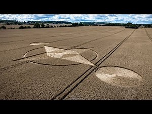 Crop Circle | Preston Candover, Hampshire | 2 August 2023 | Crop Circles From The Air