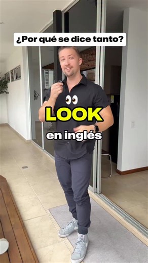 LOOK no siempre significa “mirar”… Te cuento todos los significados de “look” para que sepas porque lo usamos tanto en inglés 👉 Hay muchos verbos como este que cambian su significado según la palabra que le sigue. ¿Quieres dominar los más importantes? Escribe PHRASAL y te mando la guía gratuita con los Phrasal Verbs esenciales. #inglés #aprenderingles #english | Gringlés Fácil with Connor