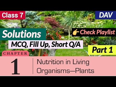 Dav public school Class 7 Science Chapter 1 Solutions