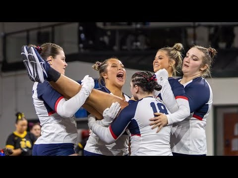 HIGHLIGHTS: Acrobatics & Tumbling Wins First Road Meet at West Liberty