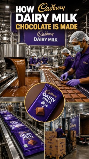 How Cadbury Dairy Milk Chocolate Is Made | Inside the Chocolate Factory 🍫 | Factory Documentary