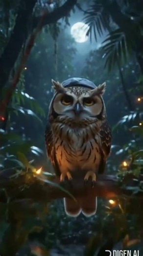 The Sleepy Owl Episodes 1 & 2 | Funny Jungle Night Mystery Cartoon 🦉🌙😂