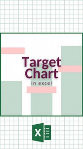 402K views · 2.8K reactions | Target Chart in Excel (FULL TUTORIAL)‼️...