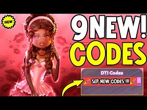 🤩*SEP!!🤩NEW ALL WORKING DTI CODES FOR DRESS TO IMPRESS IN 2024! ROBLOX DRESS TO IMPRESS CODES