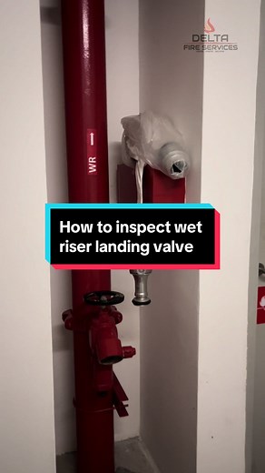 How to Inspect Wet Riser Landing Valve - Firefighting Equipment