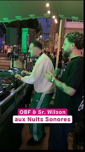 18K views · 191 reactions | OBF & Sr. Wilson ont ramené la culture des sound systems et leur sonorités dub aux Nuits Sonores et sur notre plateau radio 睊 Retrouvez leur DJ set en podcast ➡️ https://l.fip.fr/xLt | FIP | Facebook