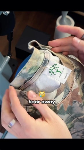 How I put my own custom neck labels for my clothing brand using my hat press and transfers DTF VINYL