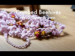 Beehives Yarn with a swirl! A twist by Suzy Brown