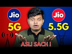 Jio 5G vs 5.5G Explained: The Future of Mobile Networks! 🌐