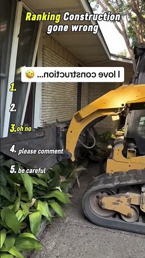 Construction gone wrong