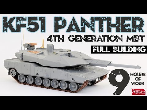 KF51 PANTHER - The Ultimate Battle Tank in 1/35 Scale, MODEL BUILD - Part 1