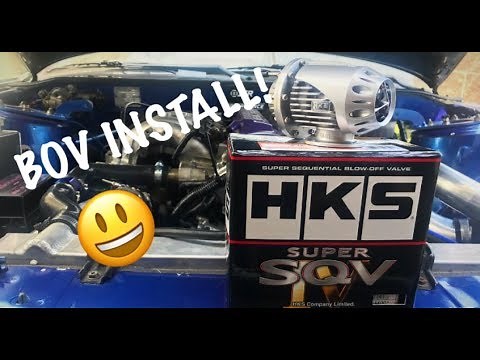 How to install HKS BOV on a 240sx