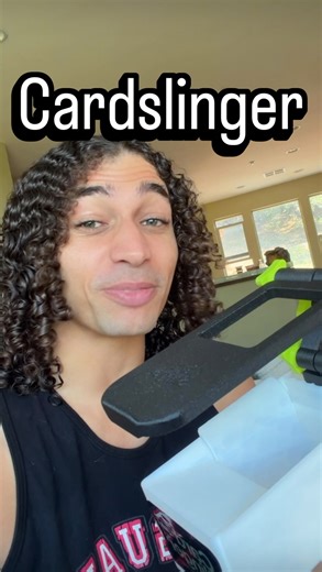 You’ve probably seen this thing around… it’s the Cardslinger, and it’s honestly kinda genius 👀 Just wanted to show it off real quick! It scans your cards and gives you instant prices while you open packs. Perfect for trades, pulls, or just keeping track of value 📈 They’ve also got a storewide discount until midnight 11/2 if you’ve been thinking about grabbing one 👀 P.S. Not sponsored . . . Yet! The guys behind it are just buddies of mine 🤙🏽 #MTG #MagicTheGathering #CardCollector #MTGCommuni