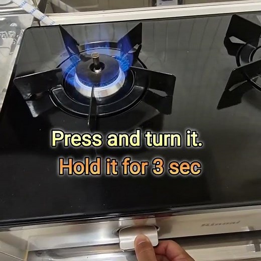 How to use gas stove