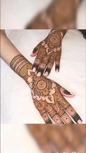 Arabic mehandi design ❤😍🥰 Letest mehandi design❤😍#easymehndidesigns #subscribe