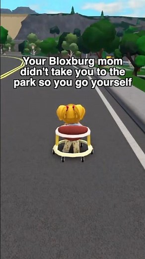 Bloxburg Mom Didn't Take Me to the Park #bloxburg #welcometobloxburg #roblox #brookhaven #robloxrp