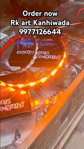 Pic-up bolero led llight indicator delight, parking mode all car, Radiam art Kawala # ytshort #bike￼